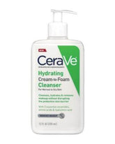 Cerave Hydrating Cream-To-Foam Cleanser For Normal To Dry-Variation